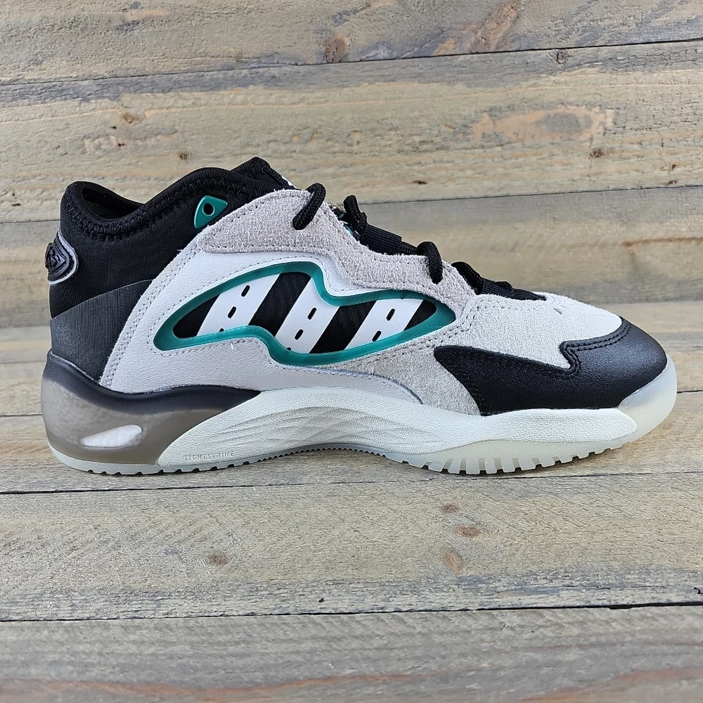 adidas Originals Streetball II Men's Shoes Sneakers White/ Black/ Green